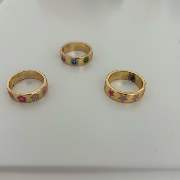 Frasier Sterling set of 3 good rings - Picture 2 of 4